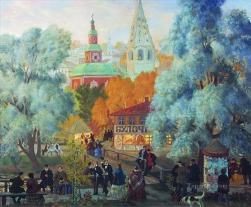 ボリス・ミハイロヴィチ・クストーディエフ Painting - 州 1919 ボリス・ミハイロヴィチ・クストーディエフ